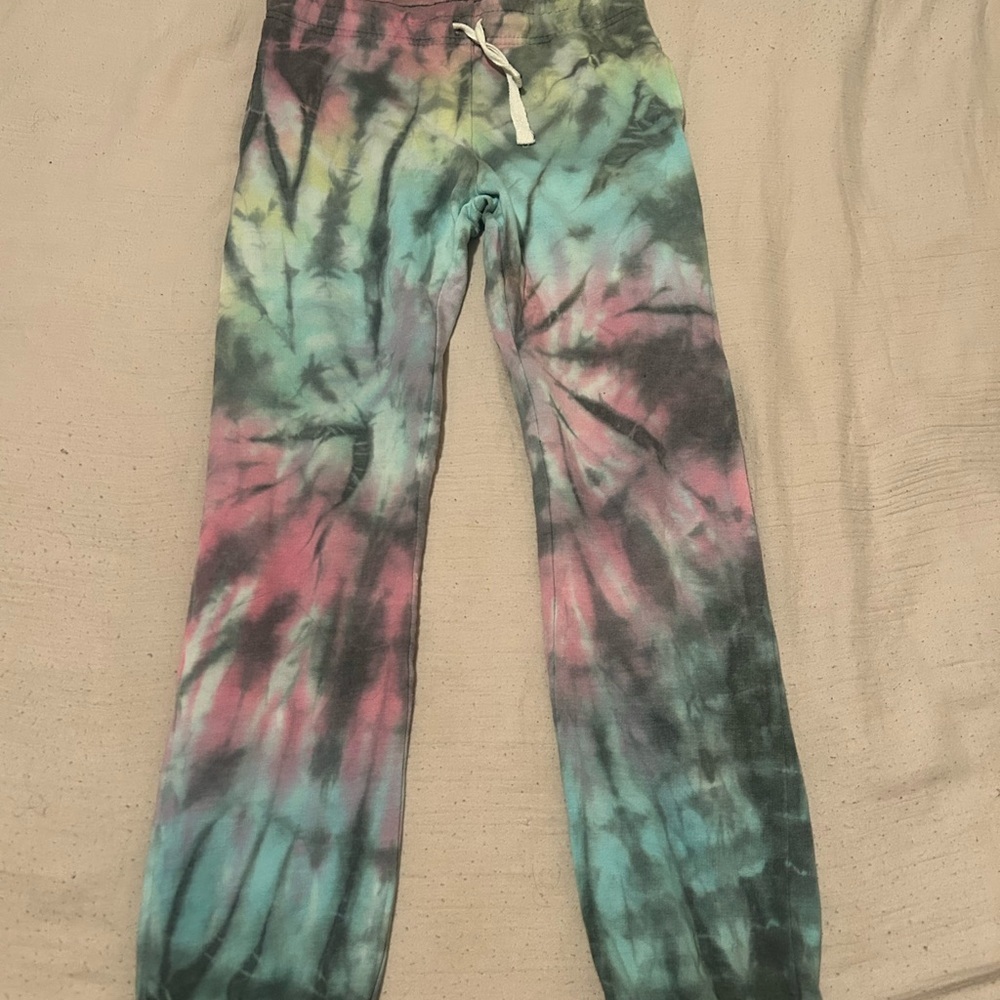 Colorful Tie-Dye Kids Joggers